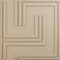 Ekena Millwork 19 5/8in. W x 19 5/8in. H Geometric EnduraWall Decorative 3D Wall Panel Covers 2.67 Sq. Ft. WP20X20GMGBE - alternate 1